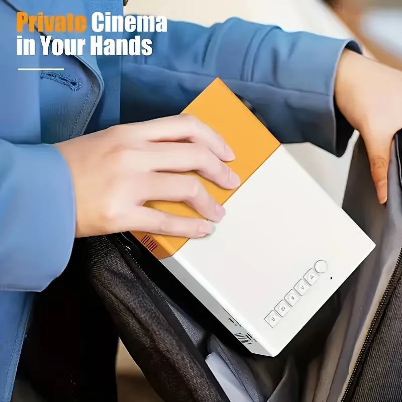 Osbix CineCube™ - Portable HD Home Theater Projector (1080p Support)