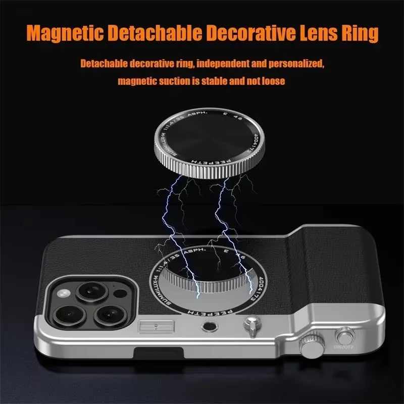 Osbix SnapCase™ - Retro Camera MagSafe Case (iPhone Edition)