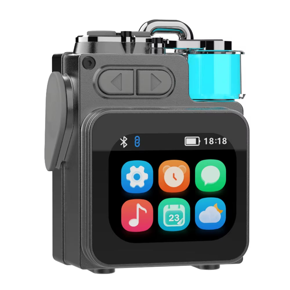 Osbix PixelBeat™ - Metal Cyberpunk Speaker with RGB Pixel Display