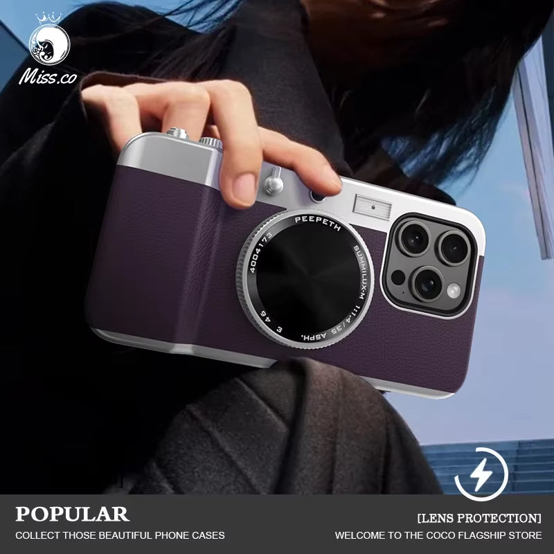 Osbix SnapCase™ - Retro Camera MagSafe Case (iPhone Edition)