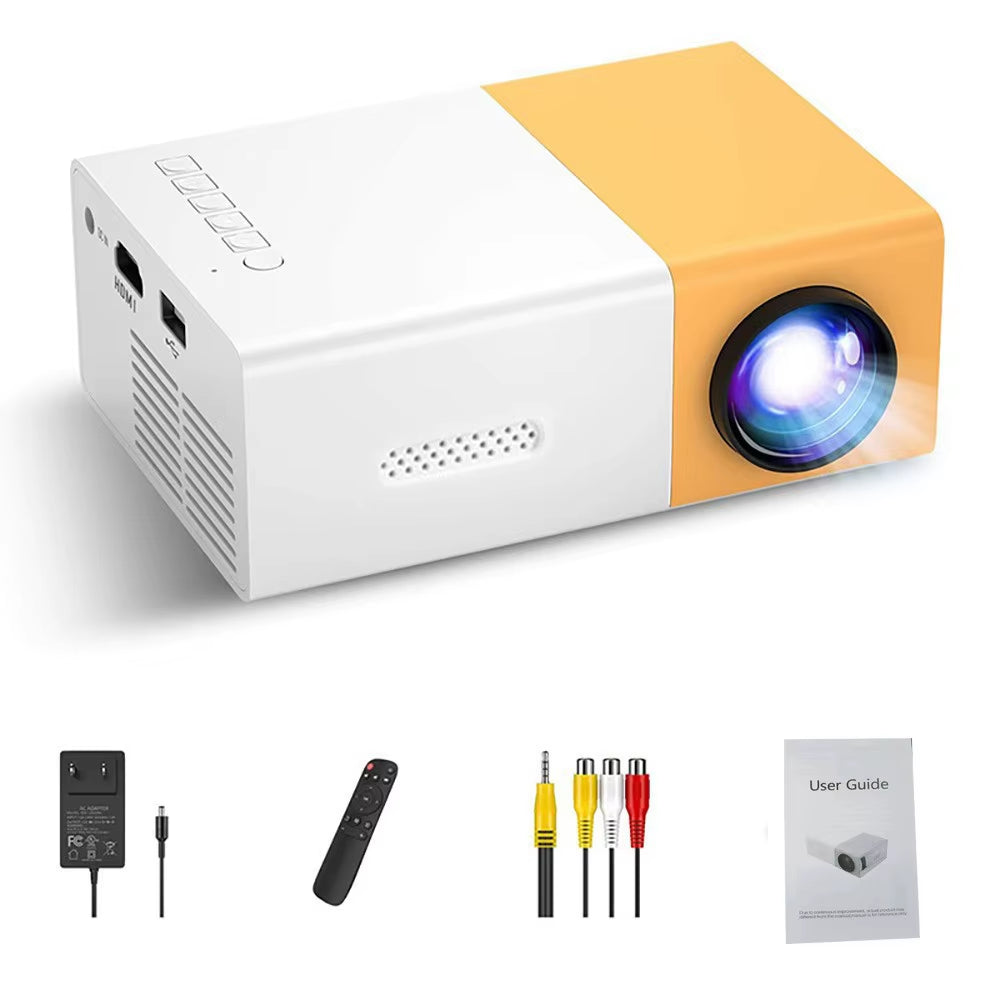 Osbix CineCube™ - Portable HD Home Theater Projector (1080p Support)